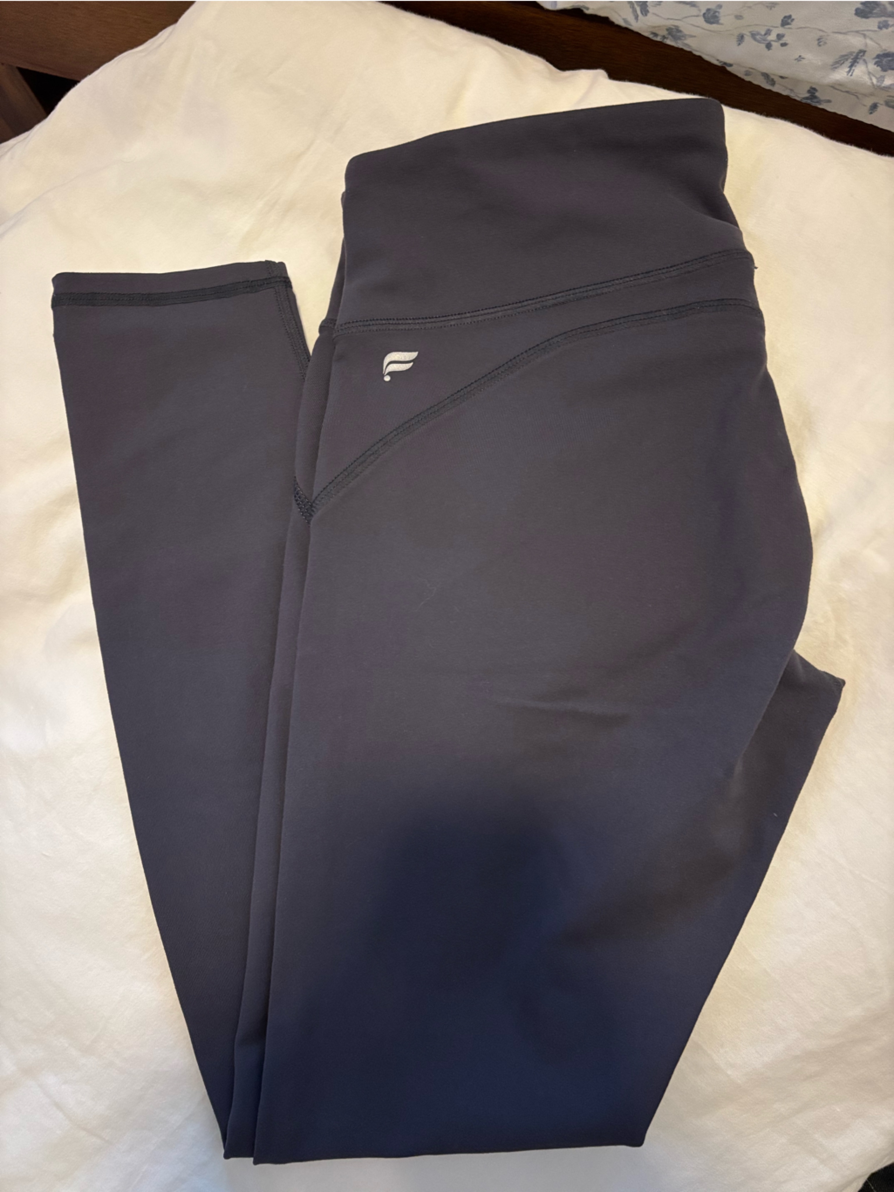 Fabletics Black High-Rise Women's Leggings 7/8